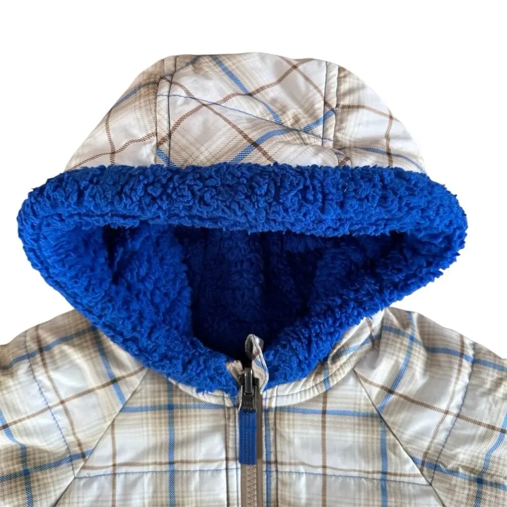 Patagonia Toddler Tribbles Reversible Hoody Water Resistant Jacket Size 12 Month